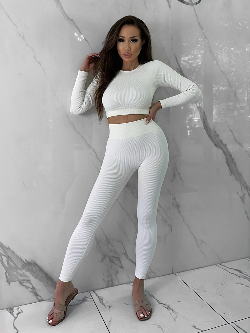 High Energy Top, Women's White Tops