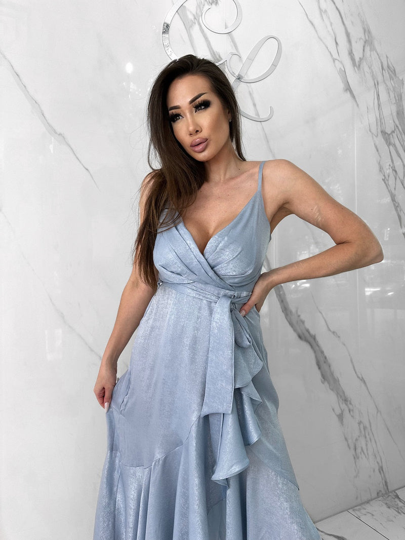 Rare Beauty Dress, Women's Sky Blue Dresses