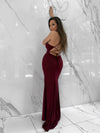 Too Good to Pass Up Dress, Women's Burgundy Dresses