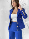 Boss Babe Blazer, Women's Royal Blue Blazer