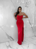 The Duchess Dress, Women's Red Dresses